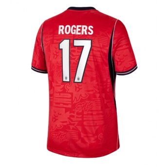 Billige Fotballdrakt England Morgan Rogers #17 Replika Bortedrakt VM 2026 Kortermet